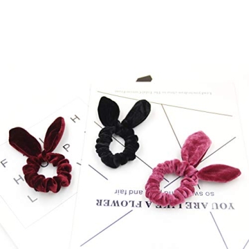 SUSULU Velvet Hair Scrunchies Pack - 12 Unique Colors