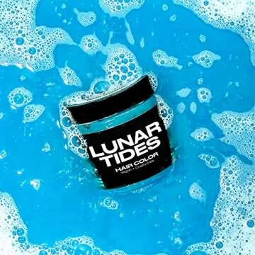 Lunar Tides Semi-Permanent Hair Color - Cyan Sky