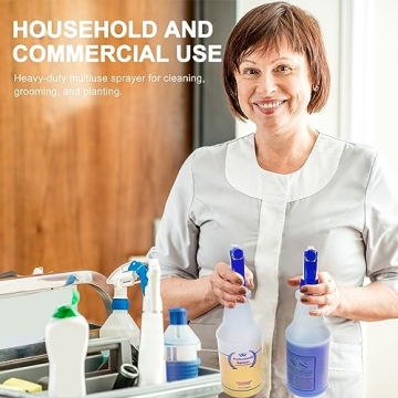 Bealee All-Purpose 24 Oz Spray Bottles 2 Pack