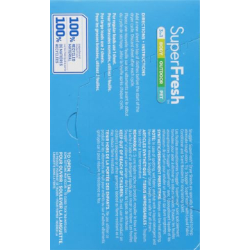 Snuggle Plus SuperFresh Dryer Sheets with Odor Control, 200 Count