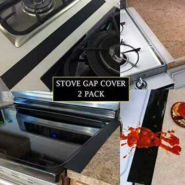 Forlivese Kitchen Silicone Stove Covers - Easy Clean & Heat Resistant