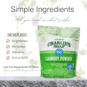 Fragrance Free Hypoallergenic Eco Friendly Laundry Powder