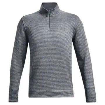 Under Armour Mens Storm SweaterFleece Quarter Zip - Pitch Gray