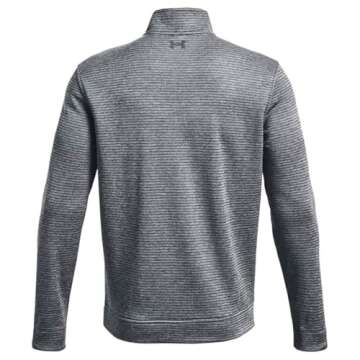 Under Armour Mens Storm SweaterFleece Quarter Zip - Pitch Gray