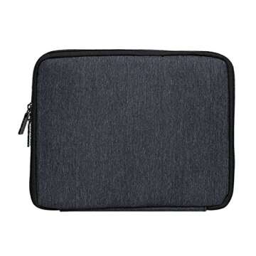 BUBM Universal Electronics Accessories Organizer, Travel Gear Carry Bag for Cables, USB Hard Drive, Plug, External Flash Drive and More, Lightweight and Compact (Large-Black)