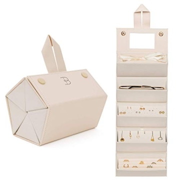 Travel Jewelry Organizer - Luxurious and Compact Design