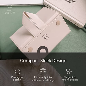 Travel Jewelry Organizer - Luxurious and Compact Design