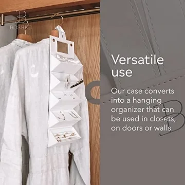 Travel Jewelry Organizer - Luxurious and Compact Design