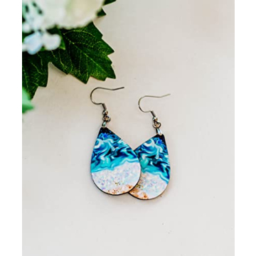 Beach Earrings for Women Summer Ocean Coastal Jewelry