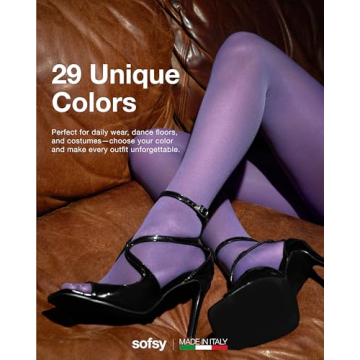 sofsy Clover Green Tights | Ultra Soft, Durable Pantyhose