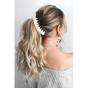 Banana Clip for Women and Girls - Large Claw Clips for Thick Hair, Banana Hair Clips