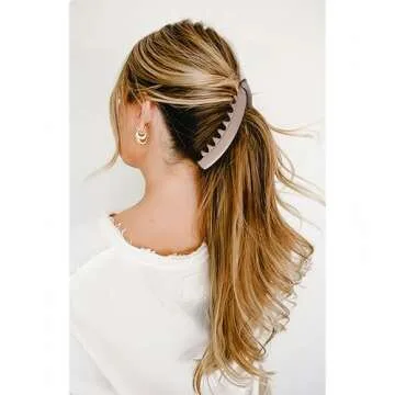 Banana Clip for Women and Girls - Large Claw Clips for Thick Hair, Banana Hair Clips