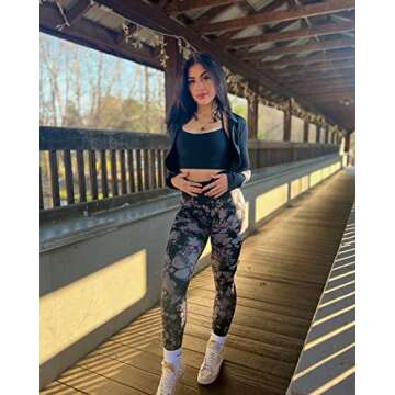 High Waisted Butt Lift Seamless Leggings for Women