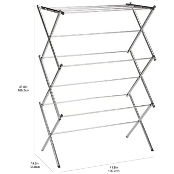 Amazon Basics Foldable Laundry Rack for All Indoor Drying