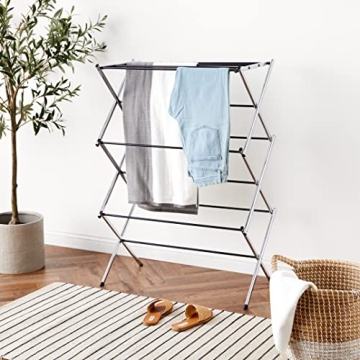 Amazon Basics Foldable Laundry Rack for All Indoor Drying