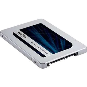 Crucial MX500 1TB 3D NAND SATA 2.5 Inch Internal SSD, up to 560MB/s - CT1000MX500SSD1