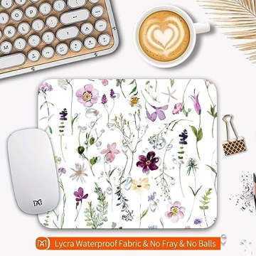 Armanza Square Mouse Pad Beautiful Floral Design