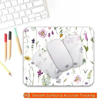Armanza Square Mouse Pad Beautiful Floral Design