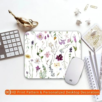 Armanza Square Mouse Pad Beautiful Floral Design