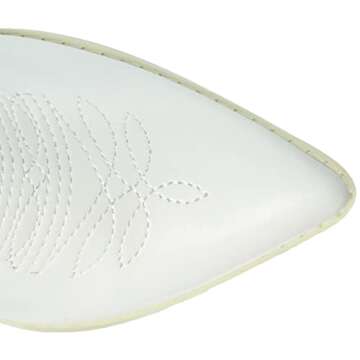 VETASTE Women's Embroidered Pointed Toe Western Medieval Retro Cowboy Boots