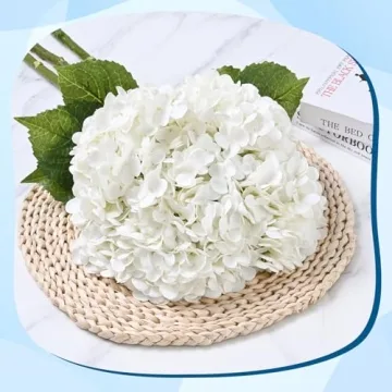 Dolicer Real Touch Hydrangea Flowers for Weddings & Decor