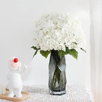 Dolicer Real Touch Hydrangea Flowers for Weddings & Decor