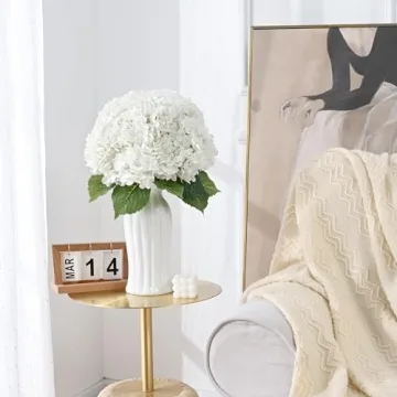 Dolicer Real Touch Hydrangea Flowers for Weddings & Decor