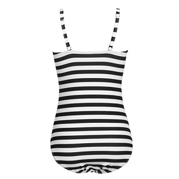 Ekouaer One Piece Swimsuit with Tummy Control for Women