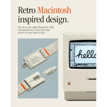 Spigen Retro Macintosh Phone Wrist Lanyard Strap for All