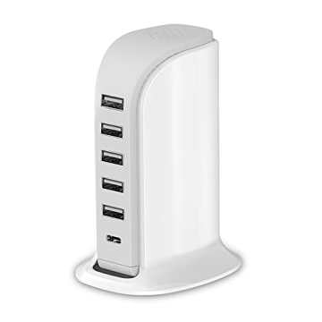Upoy 40W 5-Port Charging Station for All Devices