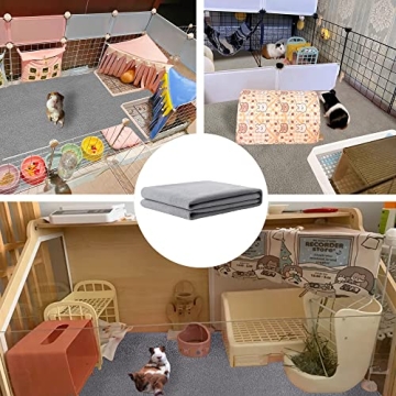 Purchase GINIDEAR Guinea Pig Cage Liner 4 Pack Washable