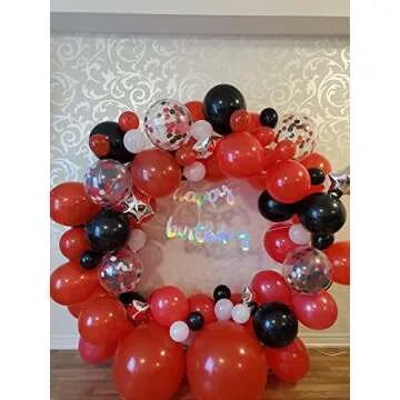 LANGXUN Large Size 5ft Gold Metal Round Balloon Arch kit Decoration, for Wedding Birthday Party Decoration, Graduation Decorations and Baby Shower Photo Background