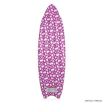 Barbie The Movie & FUNBOY Inflatable Surfboard Pool Float Medium