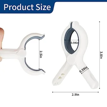 Secure Beach Towel Clips - Windproof and Durable Outdoor Clips