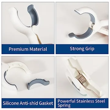Secure Beach Towel Clips - Windproof and Durable Outdoor Clips