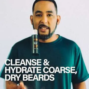 Scotch Porter Moisturizing Beard Wash – Cleanse, Refresh, Hydrate & Soften Coarse, Dry Facial Hair while Protecting Skin for a Fuller/Healthier-Looking Beard – Original Scent, 8 oz. Bottle
