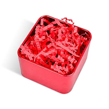 MTBHY Crinkle Paper 1/2LB Red Eco-friendly Gift Filler