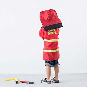 iPlay, iLearn Firefighter Costume Set for Kids