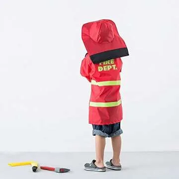 iPlay, iLearn Firefighter Costume Set for Kids