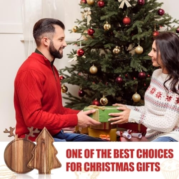 Umigy Christmas Charcuterie Boards Festive Wooden Set