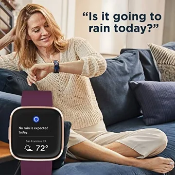 Fitbit Versa 2 Smartwatch by Fitbit with Alexa and Music