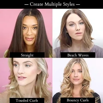 Vibrastrait Pro Ceramic Flat Iron - Fast, Frizz-Free Hair