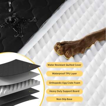 Lesure Dog Car Seat Cover for Ultimate Pet Comfort