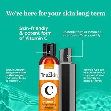 TruSkin Vitamin C Brightening Cleanser for Radiance