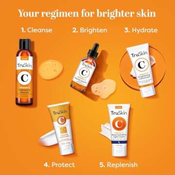 TruSkin Vitamin C Brightening Cleanser for Radiance