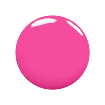 Madam Glam - Soak-Off Gel Polish 15ml I 0.5 fl oz - Vibrant Barbie Pink- DIY Nail Art, UV/LED Compat...