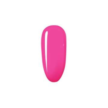 Vibrant Barbie Pink Gel Polish - Long Lasting & Vegan