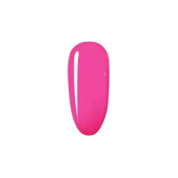 Vibrant Barbie Pink Gel Polish - Long Lasting & Vegan