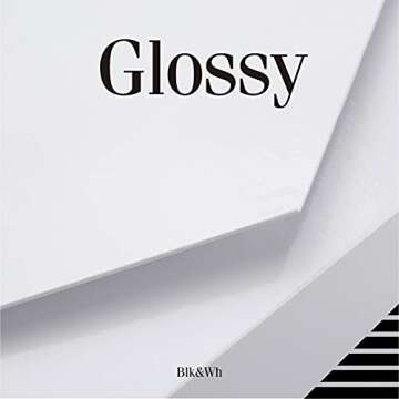 BLK&WH 5 Gift Boxes 9x6.5x3.8 Inches, White Gift Boxes, Bridesmaid Proposal Boxes, Collapsible Boxes with Magnetic Closure Lids for Gift Packaging (Glossy White)