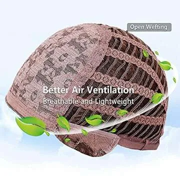 HAIRCUBE Long Layered Synthetic Hair Wigs for Women with Bang (Ombre Mixed Brown)